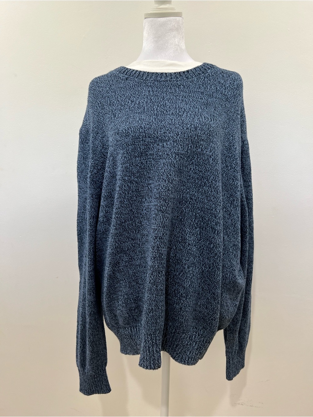 Men's Crewneck Sweater in Blue